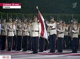 В честь первого визита Медведева сирийцы исполнили фальшивый гимн России (ВИДЕО)