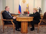 Министр здравоохранения России Вероника Скворцова доложила президенту о повышении в рождаемости в стране и снижении смертности от заболеваний Министр здравоохранения России Вероника Скворцова доложила президенту о повышении в рождаемости в стране и снижении смертности от заболеваний